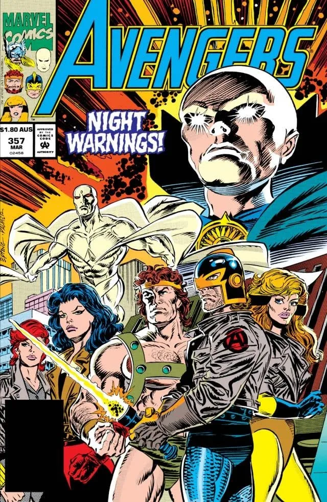 Cover of The Avengers #357