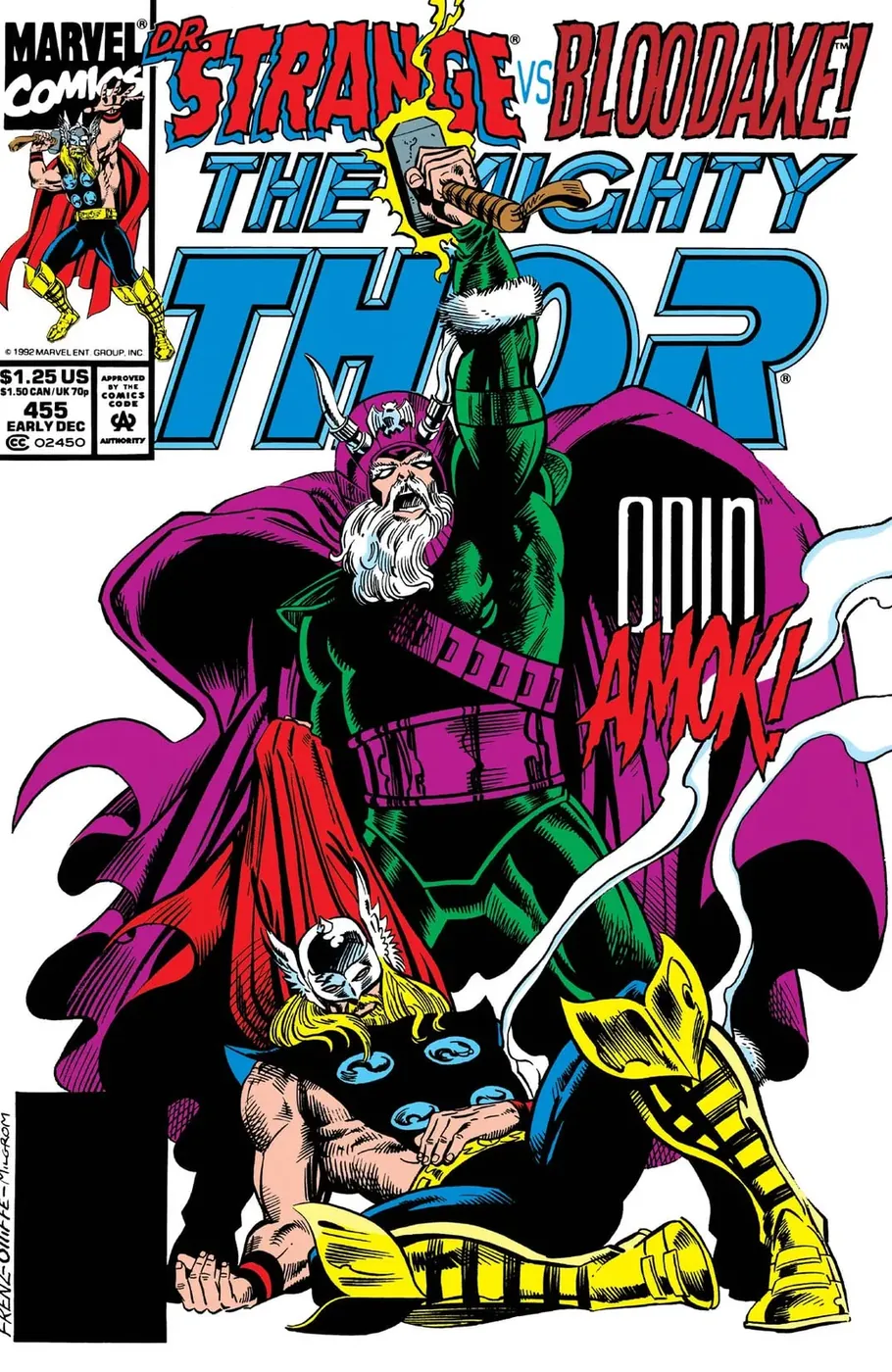 Cover of Thor #455