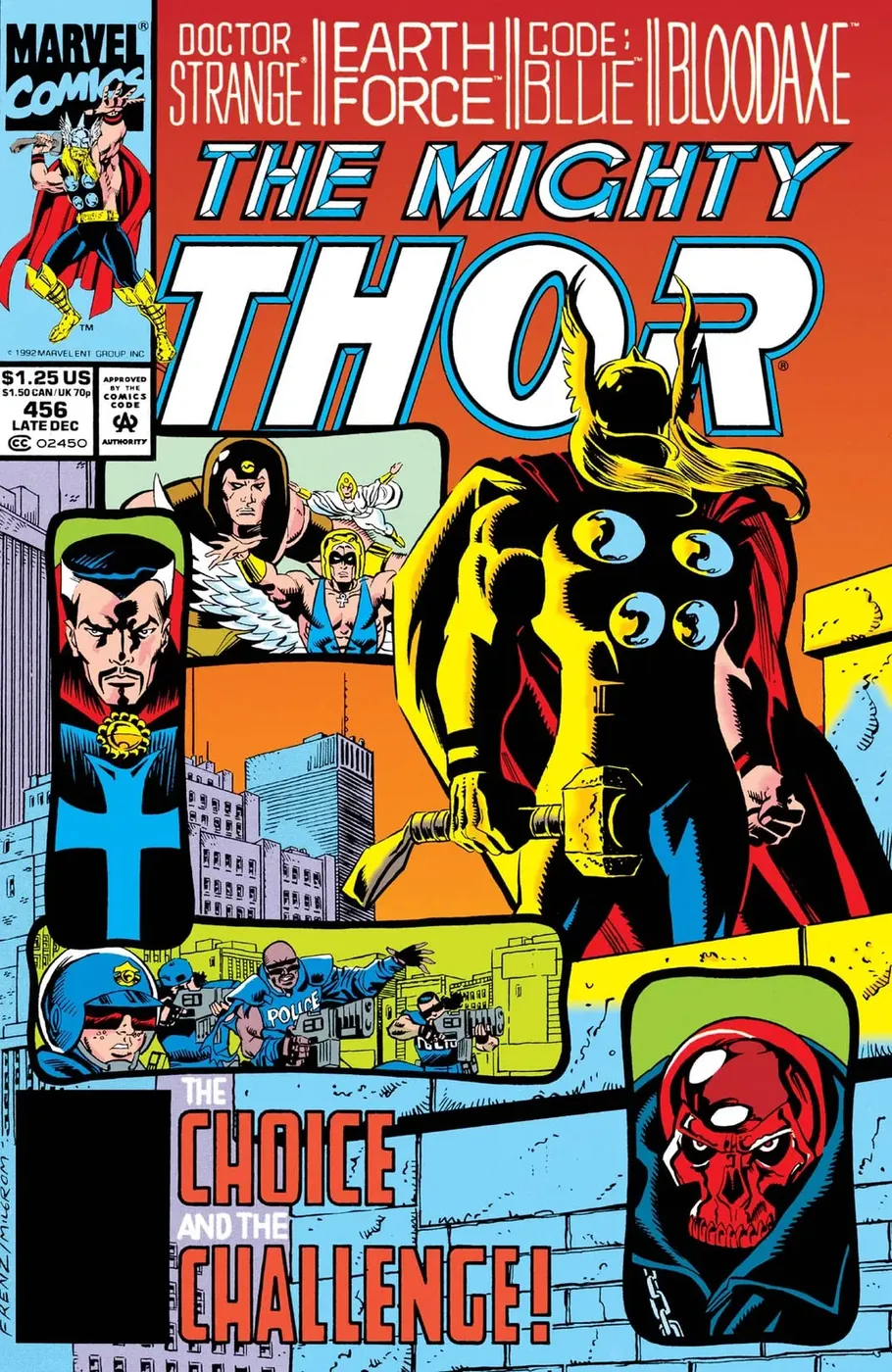 Cover of Thor #456