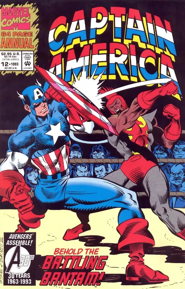 Cover of Captain America Annual #12