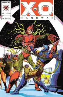 Cover of X-O Manowar #12