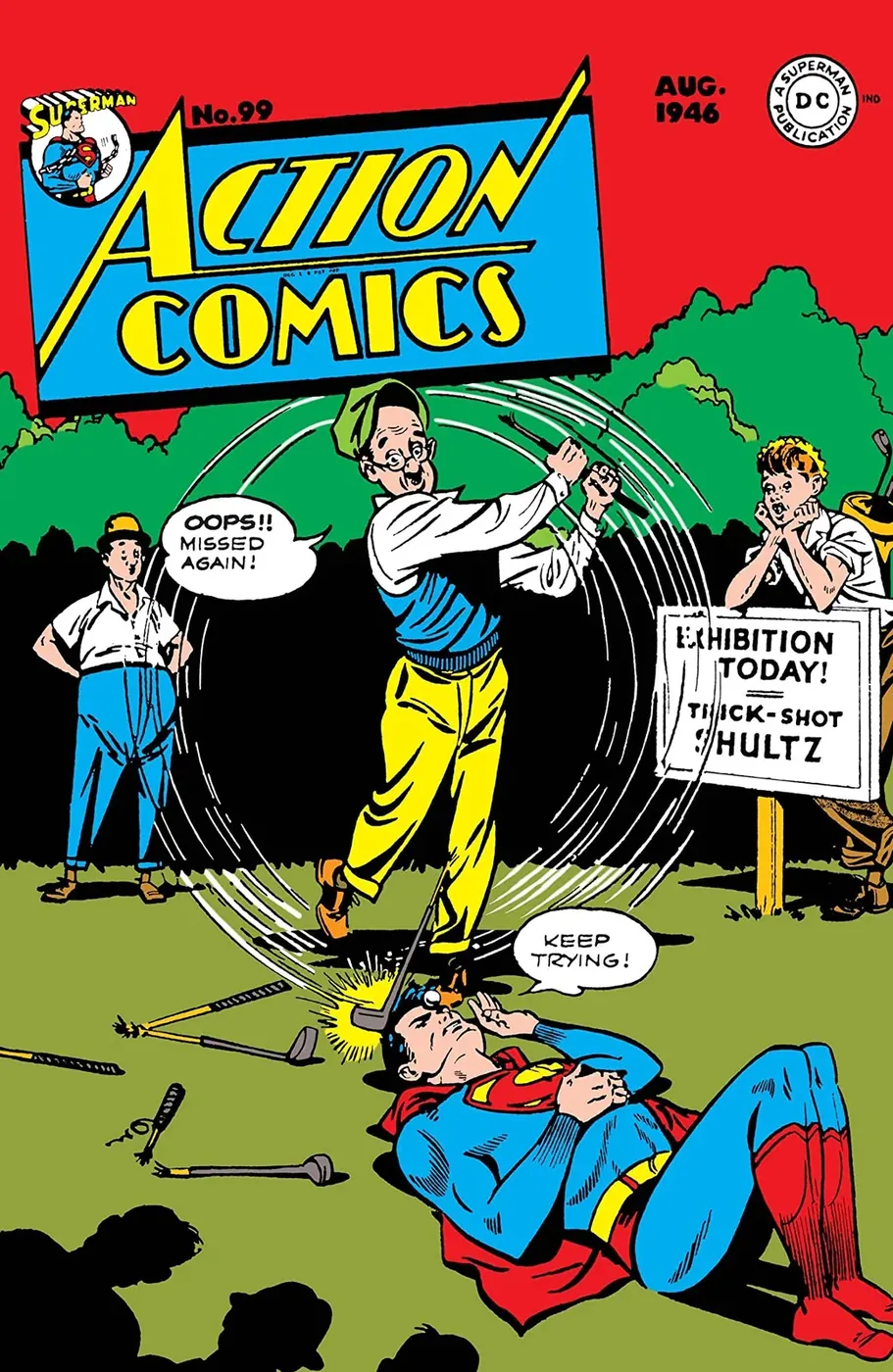 Cover of Action Comics #99