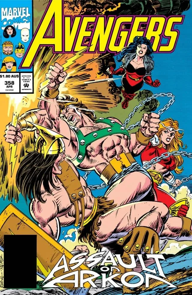 Cover of The Avengers #358