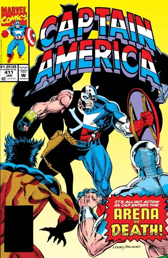 Cover of Captain America #411