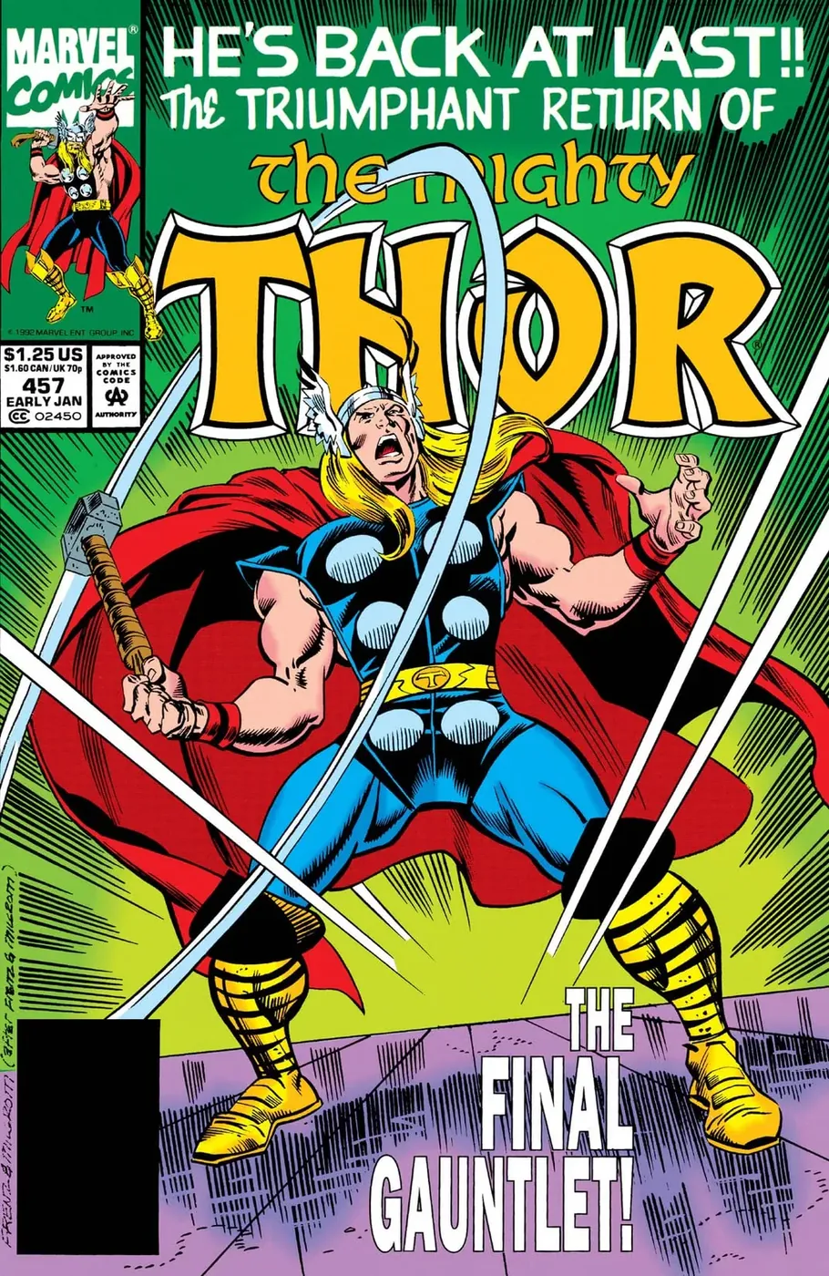 Cover of Thor #457