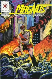 Cover of Magnus Robot Fighter #21