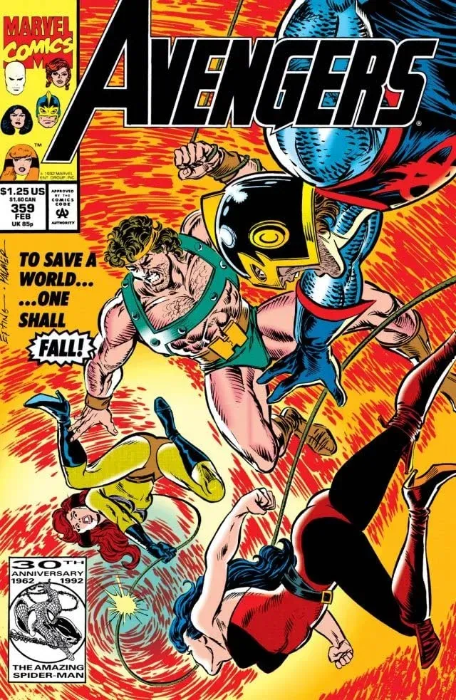 Cover of The Avengers #359