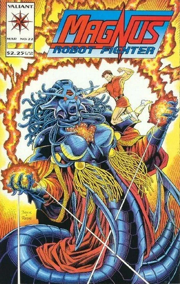 Cover of Magnus Robot Fighter #22