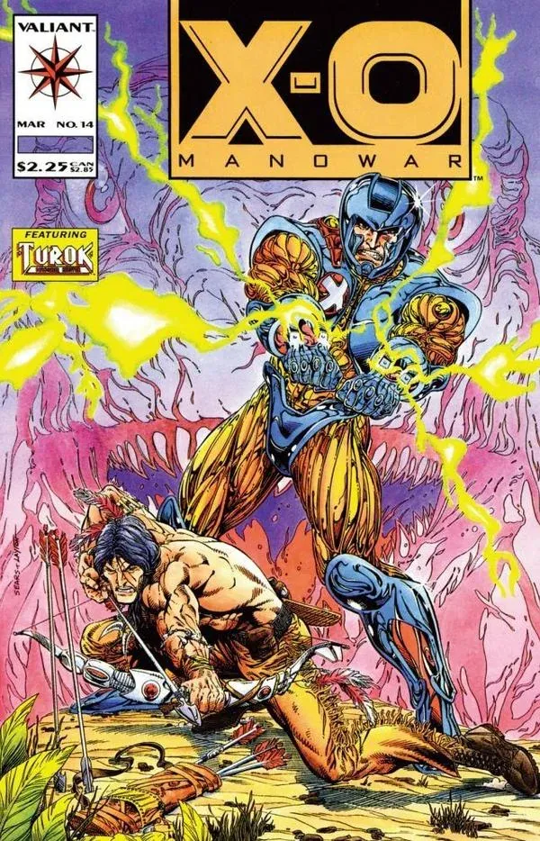 Cover of X-O Manowar #14