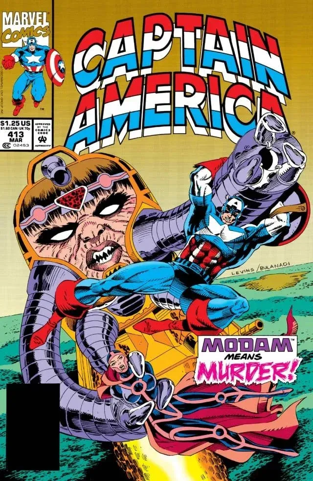 Cover of Captain America #413