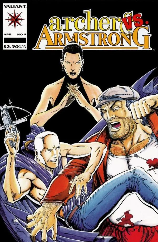 Cover of Archer & Armstrong #9