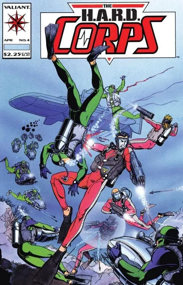 Cover of The H.A.R.D. Corps #4