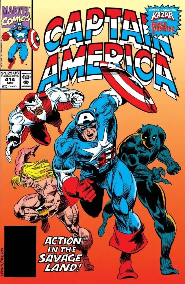 Cover of Captain America #414