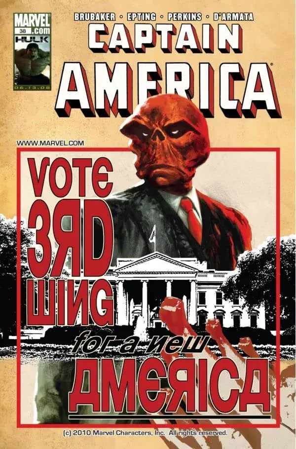 Cover of Captain America #38