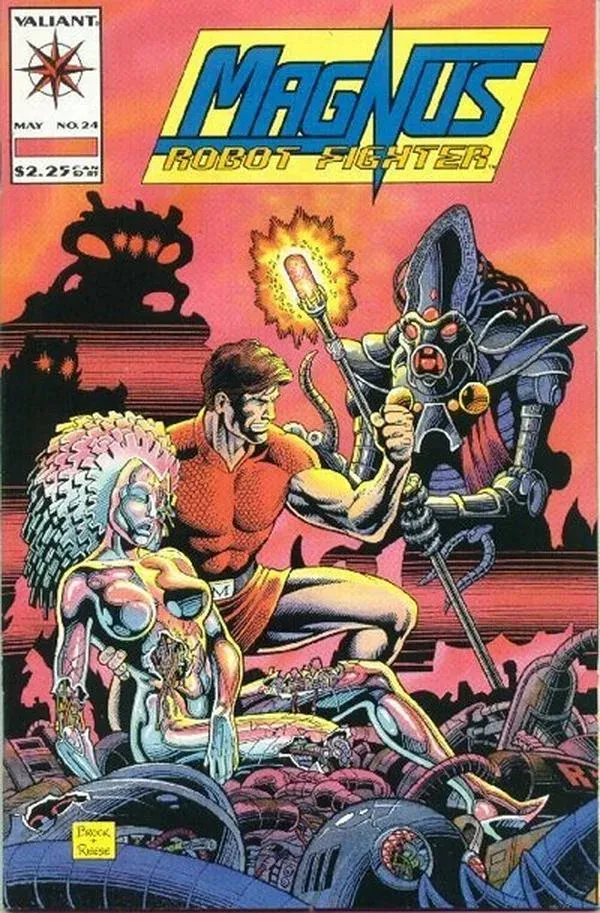 Cover of Magnus Robot Fighter #24