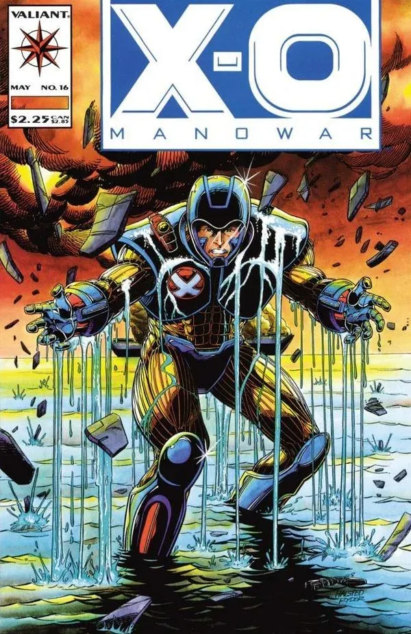 Cover of X-O Manowar #16