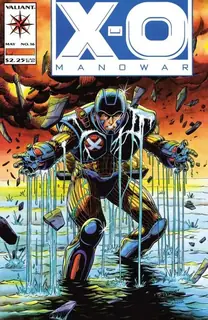 Cover of X-O Manowar #16