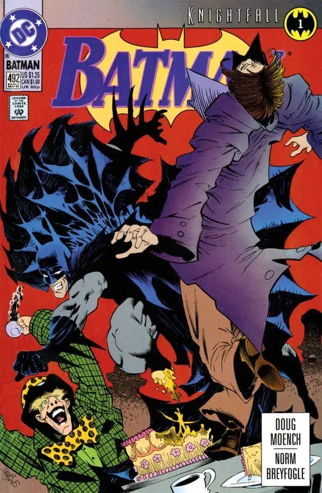 Cover of Batman #492
