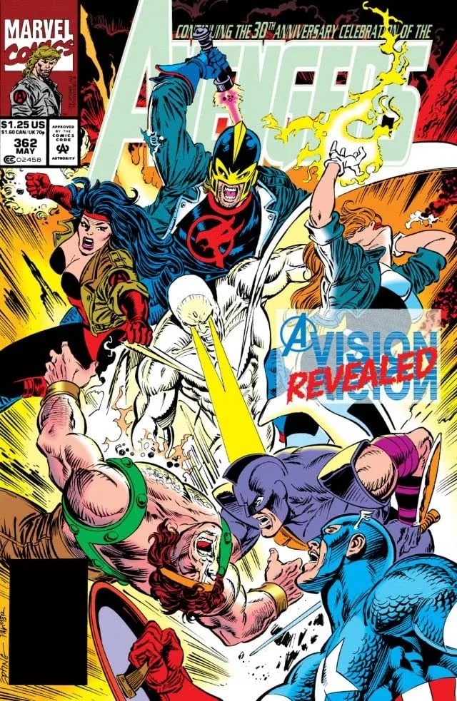 Cover of The Avengers #362