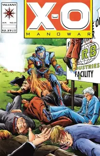 Cover of X-O Manowar #17