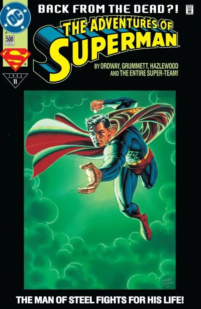 Cover of Adventures of Superman #500