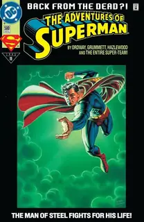 Cover of Adventures of Superman #500