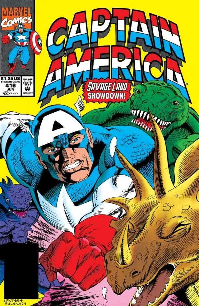 Cover of Captain America #416