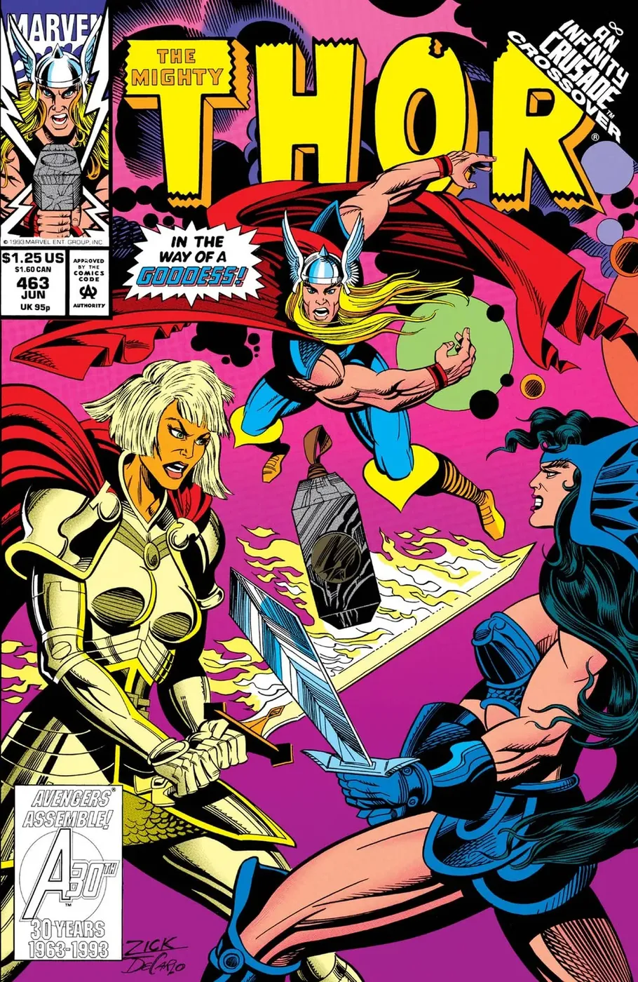 Cover of Thor #463