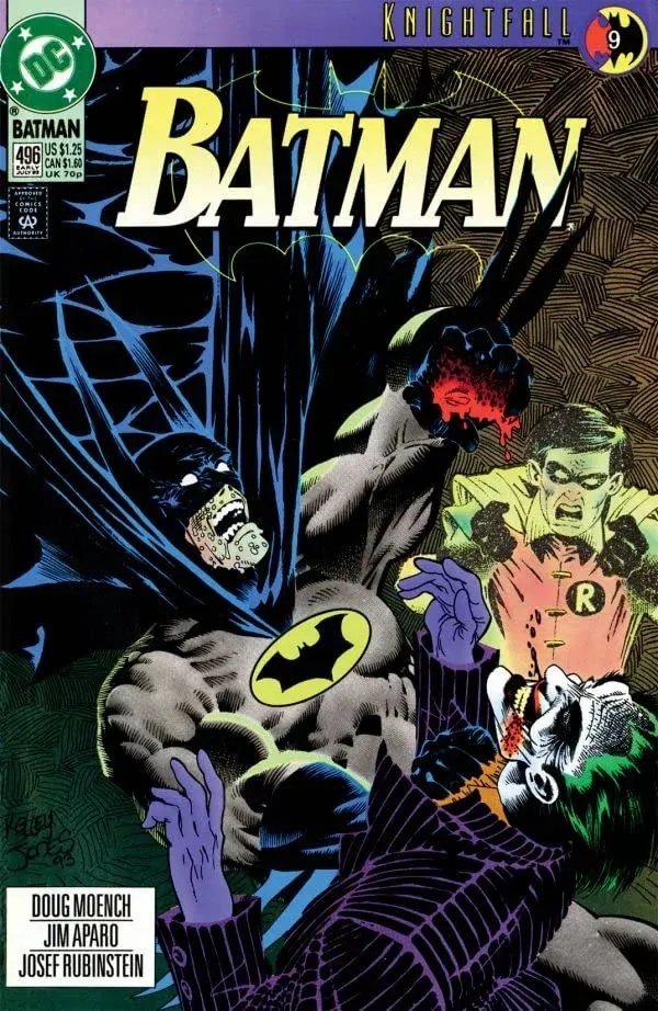 Cover of Batman #496