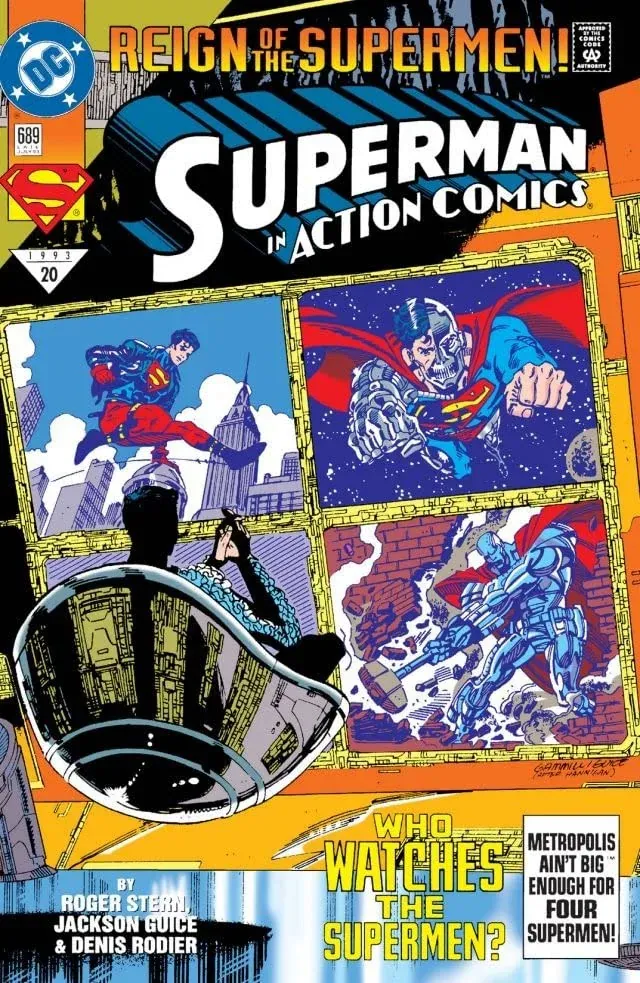 Cover of Action Comics #689