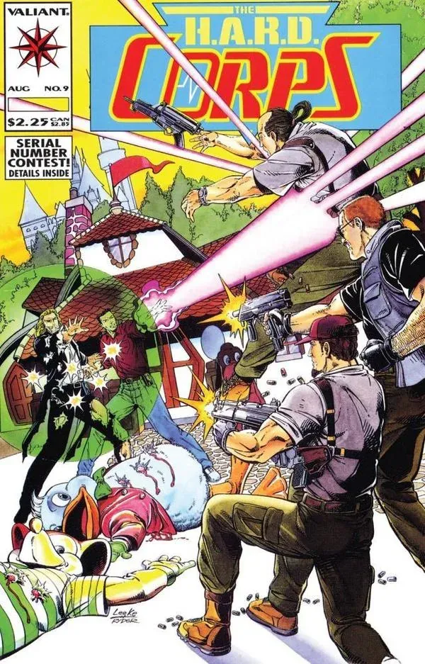 Cover of The H.A.R.D. Corps #9