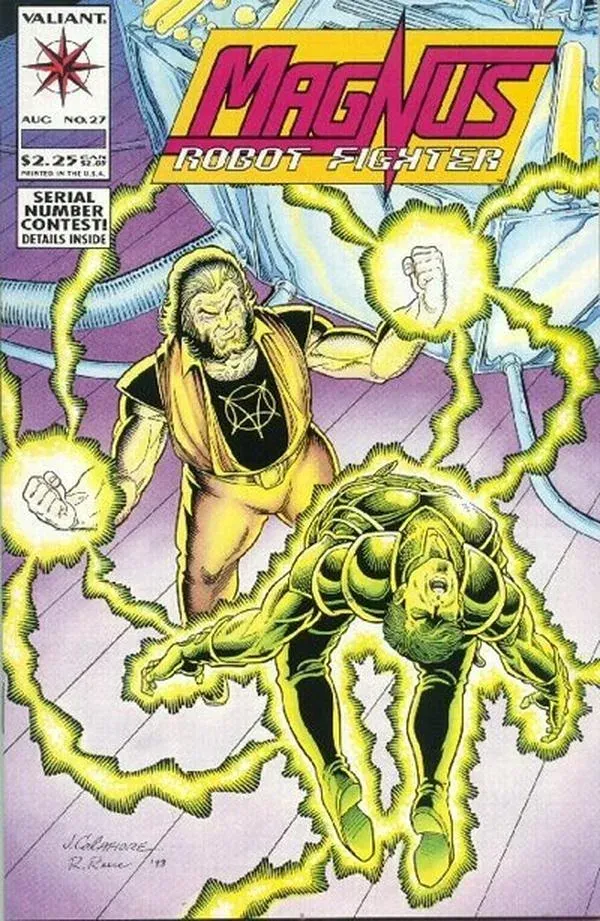Cover of Magnus Robot Fighter #27