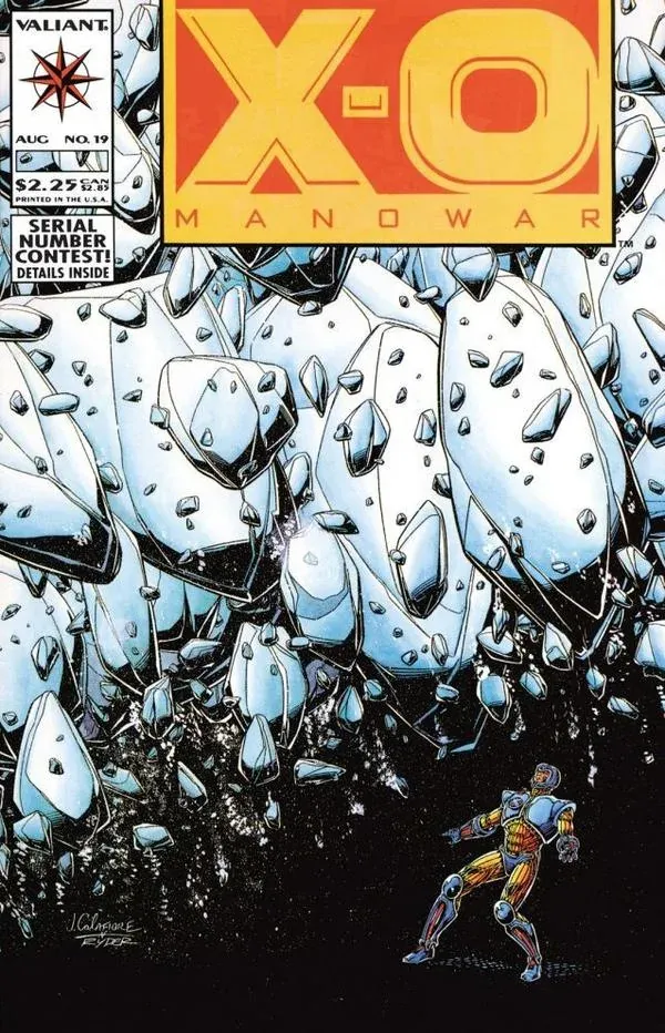 Cover of X-O Manowar #19