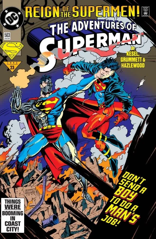 Cover of Adventures of Superman #503