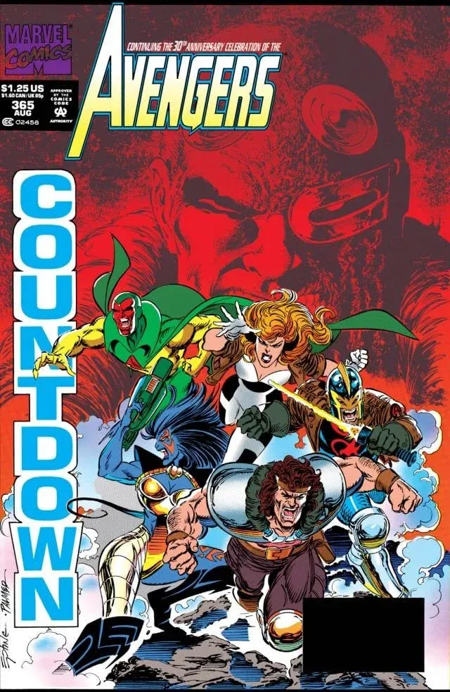 Cover of The Avengers #365