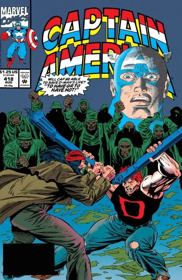 Cover of Captain America #418