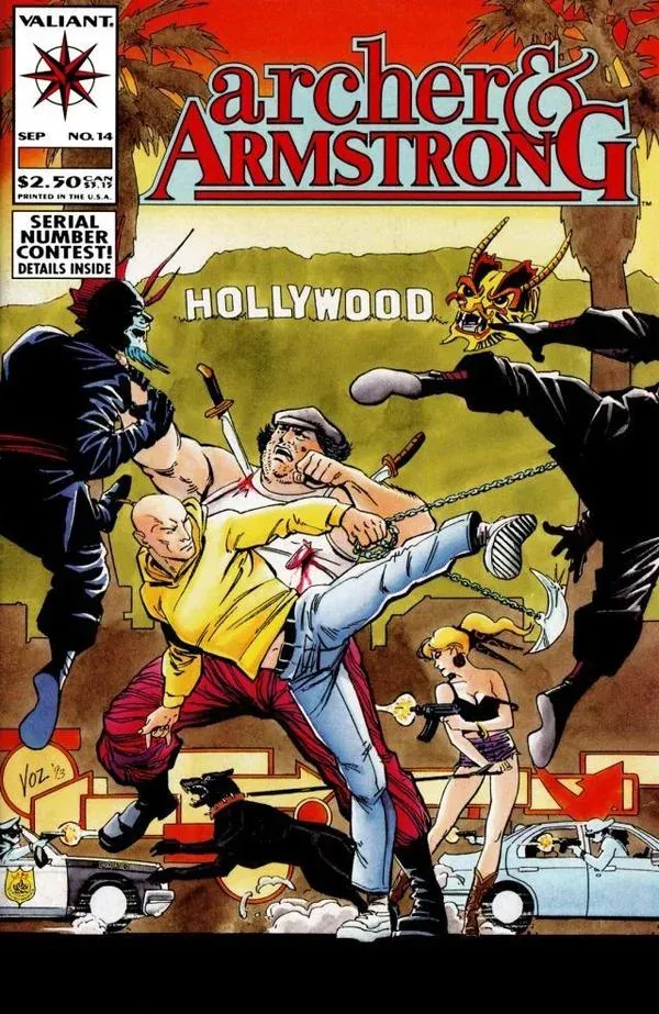Cover of Archer & Armstrong #14