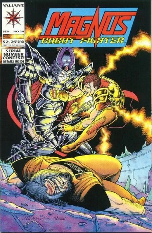 Cover of Magnus Robot Fighter #28