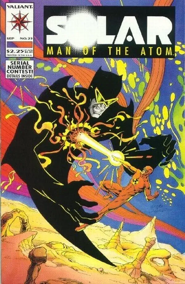 Cover of Solar, Man of the Atom #25