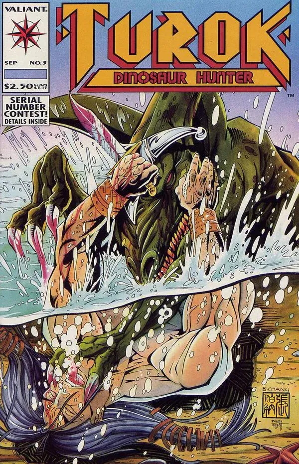Cover of Turok, Dinosaur Hunter #3