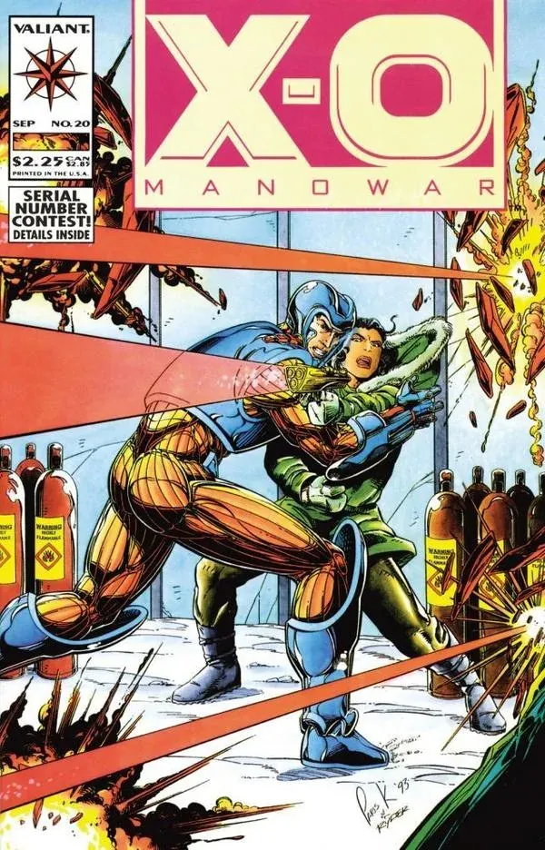 Cover of X-O Manowar #20