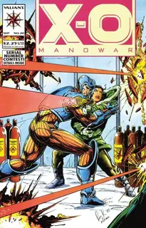 Cover of X-O Manowar #20