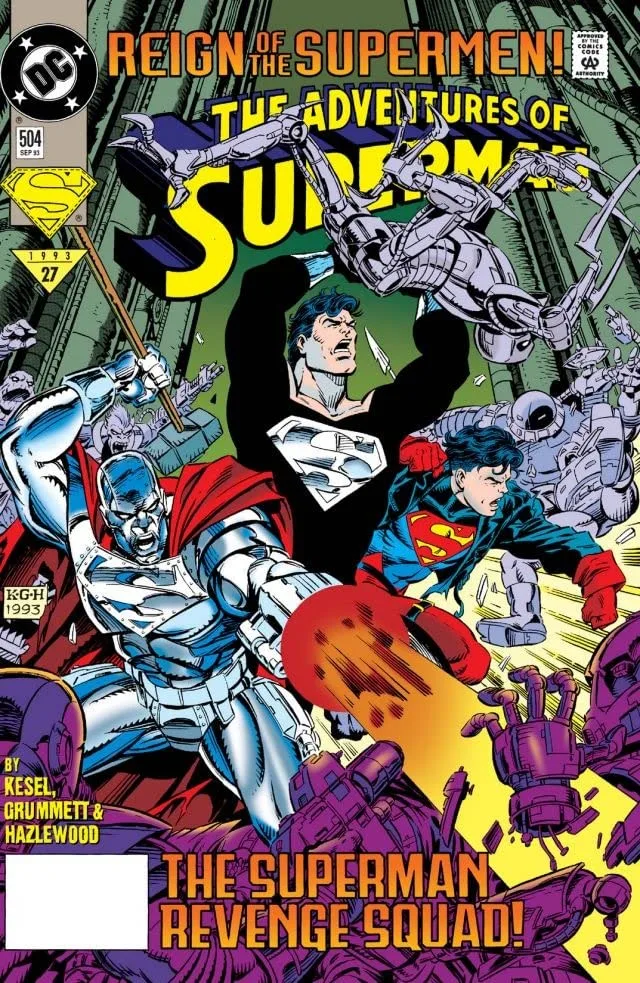 Cover of Adventures of Superman #504