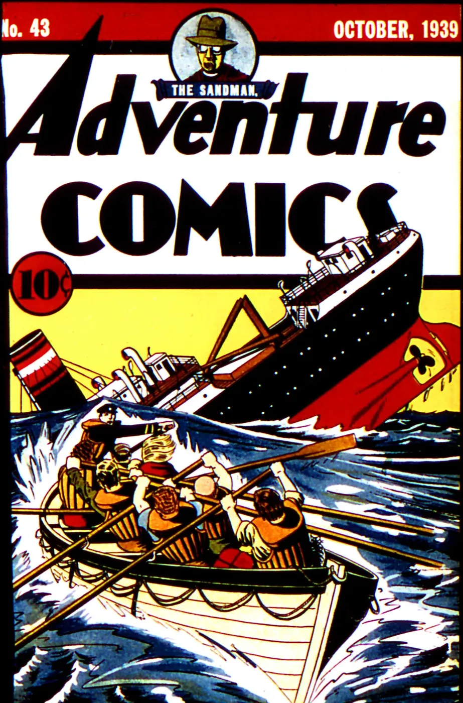 Cover of Adventure Comics #43