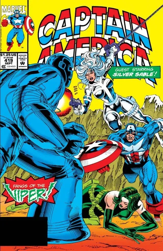 Cover of Captain America #419