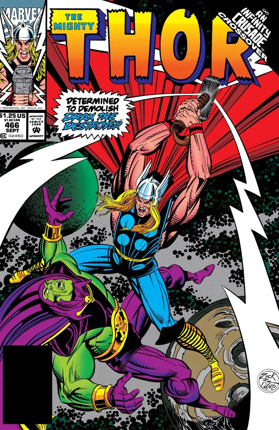 Cover of Thor #466