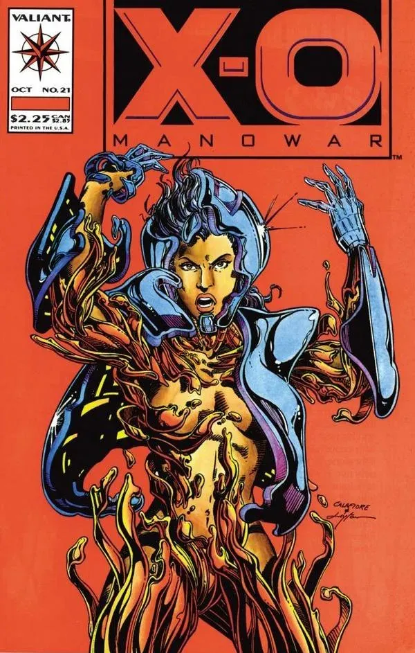 Cover of X-O Manowar #21
