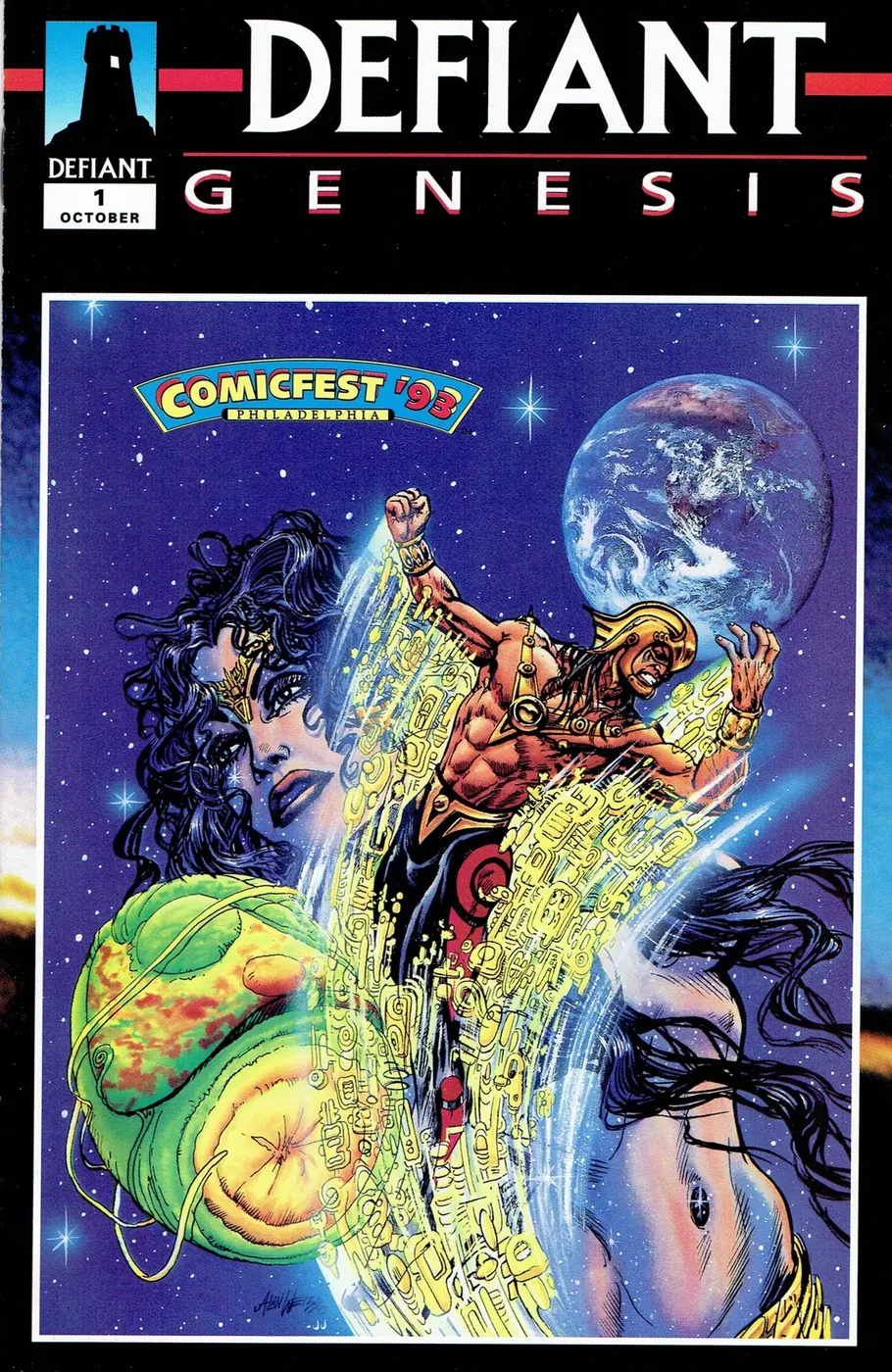 Cover of Defiant Genesis #1