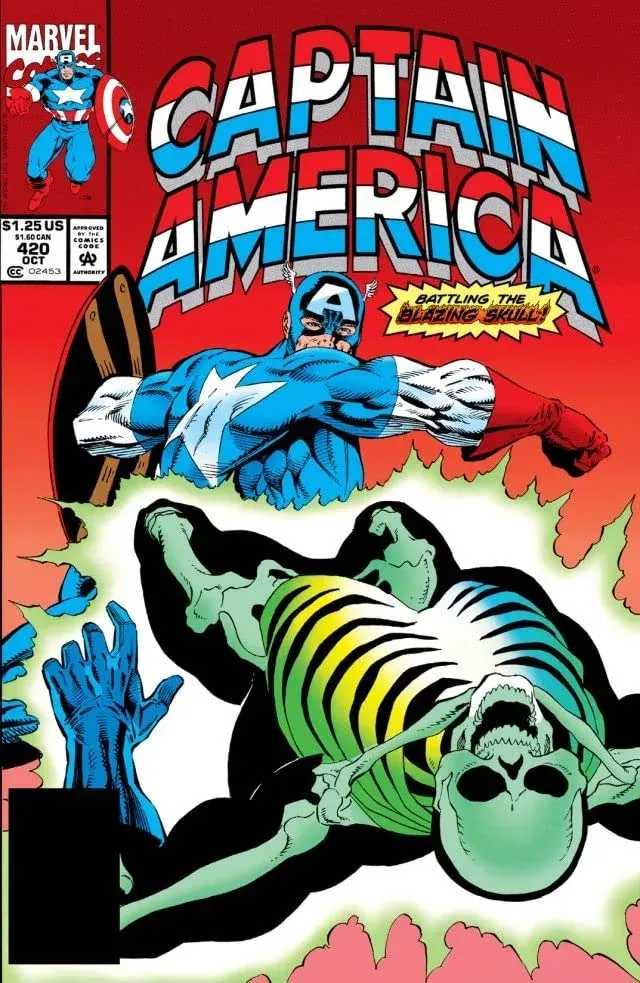 Cover of Captain America #420