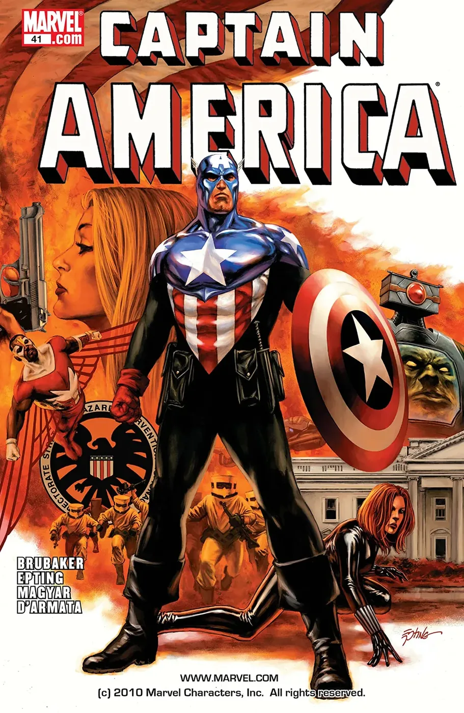 Cover of Captain America #41